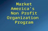 Non-Profit Organization Program by Market America