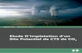 Projet SIG : Etude d’implantation d’un site potentiel de CTS de CO²