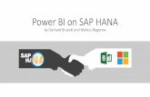 Power BI on SAP HANA