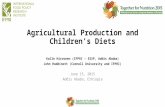 Production diversity and children’s diet