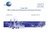 Micro Demand Response and Energy Saving - Task 19