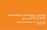 Marie Reed School SIT Meeting Presentation (June 3, 2015)