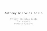 Anthony Nicholas Gallo - AnthonyNicholasGalloPhotography.com - Photography Website