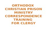 Clergy correspondence training