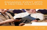 Lumi Engaging Event Apps & Meeting Solutions