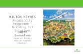 Building IoT solutions in Milton Keynes | Sarah Gonsalves | June 2015