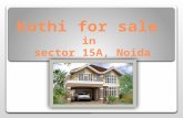 Kothi for sale in sector 15A Noida call 0888-222-4433 Remax Edge
