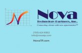 Nova Technology Partners, Inc. Video Marketing PowerPoint