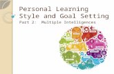 Plsgs session 2 multiple intelligences