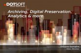 DOTSOFT Archiving, Analytics & more