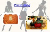 Purse blog
