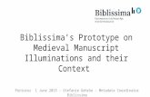 Biblissima's prototype on Medieval Manuscripts Illuminations and their Context