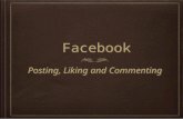 Week 7: Posting, Liking and Commenting