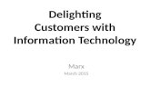 Delighting Customers with Information Technology