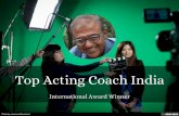 Top Acting Coach India-Kiran Pande