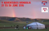 Y Treks Mongolia 2015