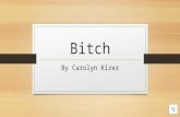 Bitch by Carolyn Kizer