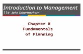 Fundamentals  of Planning