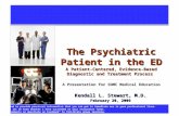 The Psychiatric Patient in the ED