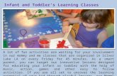 Infant and Toddler’s Learning Classes