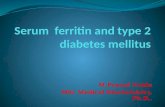 Serum  ferritin and typell diabetes mellitus