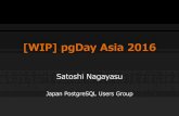 [WIP] pgDay Asia 2016