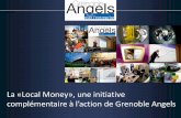 Le "local money" : une initiative complémentaire à l'action de Grenoble Angels.