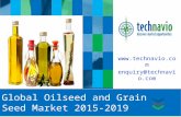 Global Oilseed and Grain Seed Market 2015-2019