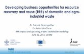 IWMI_Developing business opportunities for resource recovery and reuse of domestic and agro industrial waste