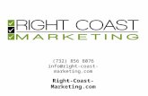 Right Coast Marketing, LLC Marketing for Chiropractics PowerPoint