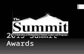 ETSU 2015 Summit Awards Recipients