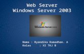 Web Server di Windows Server 2003