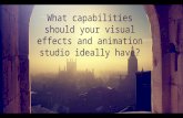 Capabilities For brcoming the Best Visual Effects and a\Animation Studio