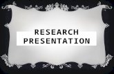 Rebekka willcocks research presentation