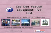 Resin & Epoxy Mixing and Casting Plant by Cee Dee Vacuum Equipment Private Limited Pune