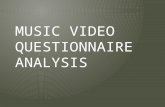 Music Video Questionnaire