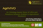 AgriVIVO: An Ontology based Store of URIs and Relations between Entities in Agricultural Research