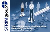 Präsentation STRIM Talent Management Beyond Employment