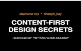 Content-First Design Secrets