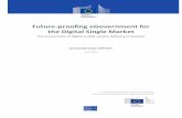 (Background report) Future-proofing eGovernment for a Digital Single Market