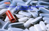 Journal of Drug Metabolism & Toxicology