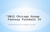 Fantasy football presentation