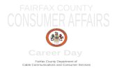 Fairfax County Consumer Affairs Career Day