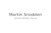 Martin Snoddon - Foro Social para impulsar el proceso de paz
