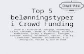 Top 5 belønningstyper i crowd funding