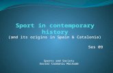 Sports&soc ses 09 origins sport catalonia spain