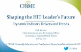 Opening Keynote "Shaping the HIT Leader’s Future:  Dynamic Industry Drivers and Trends"