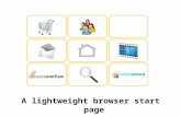 A lightweight browser start page -  3x3 Links