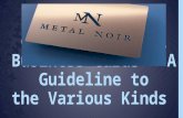 Customized metal business cards   a guideline to the various kinds 