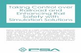 Taking Control over Railroad and Enhancing Rail Safety with Simulation